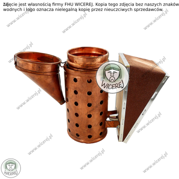 Podkurzacz Solidny Premium Miedziany z Chłodnicą... - Pozostałe art. ogrodnicze - Jaśliska - zdjęcie 2