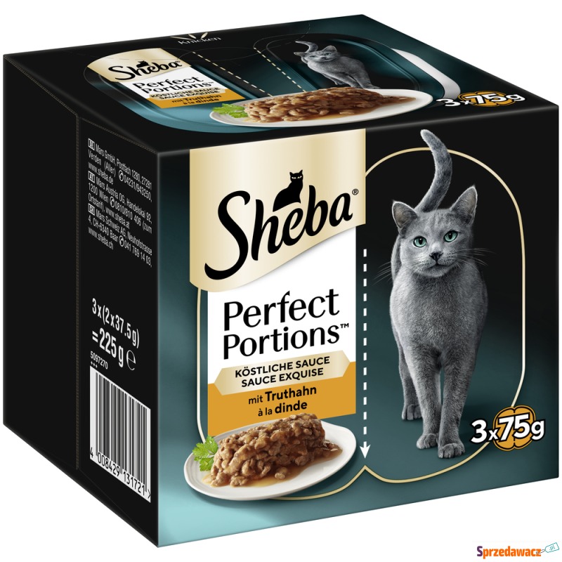 Megapakiet Sheba Perfect Portions, 96 x 37,5 g... - Karmy dla kotów - Bytom