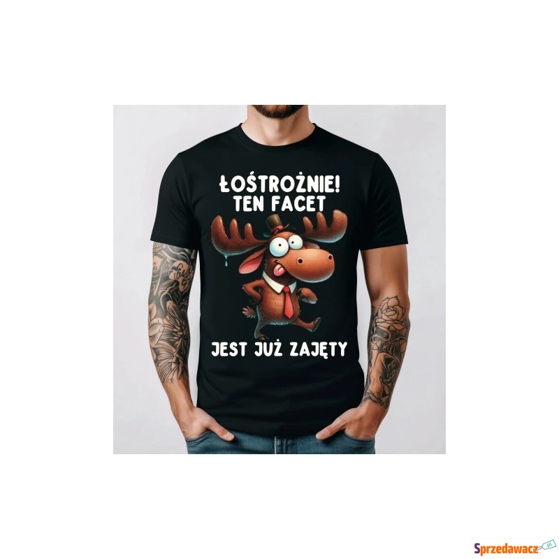 Koszulka czarna na dzień chłop...