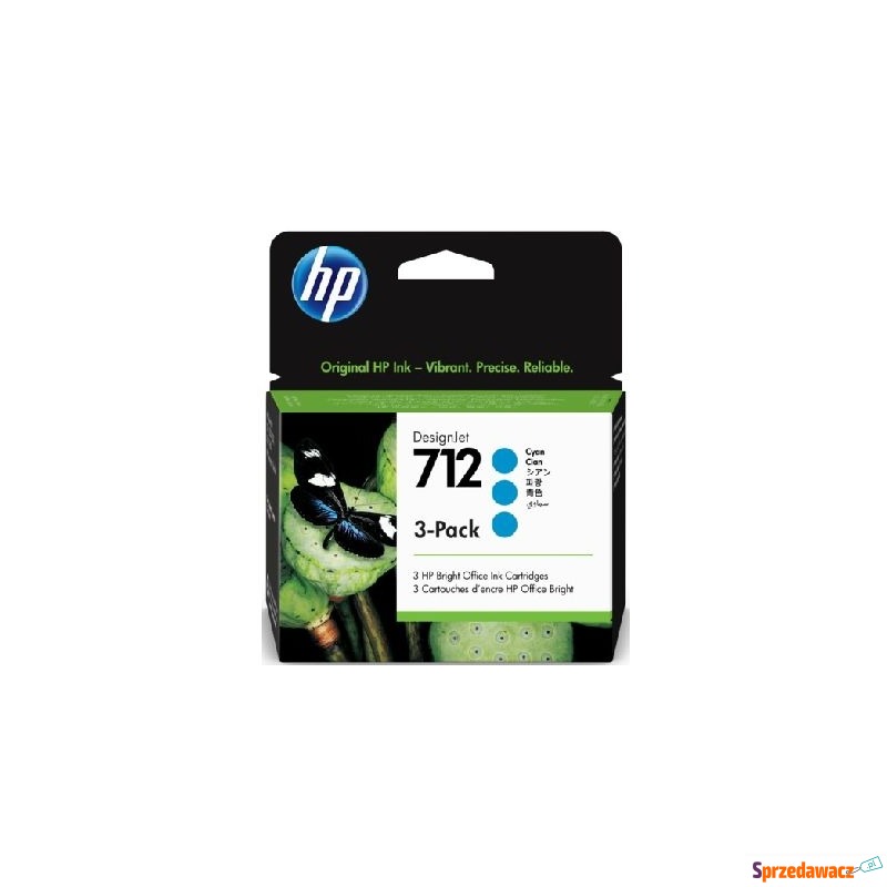 Tusze Oryginalne HP 712 (3ED77A)...