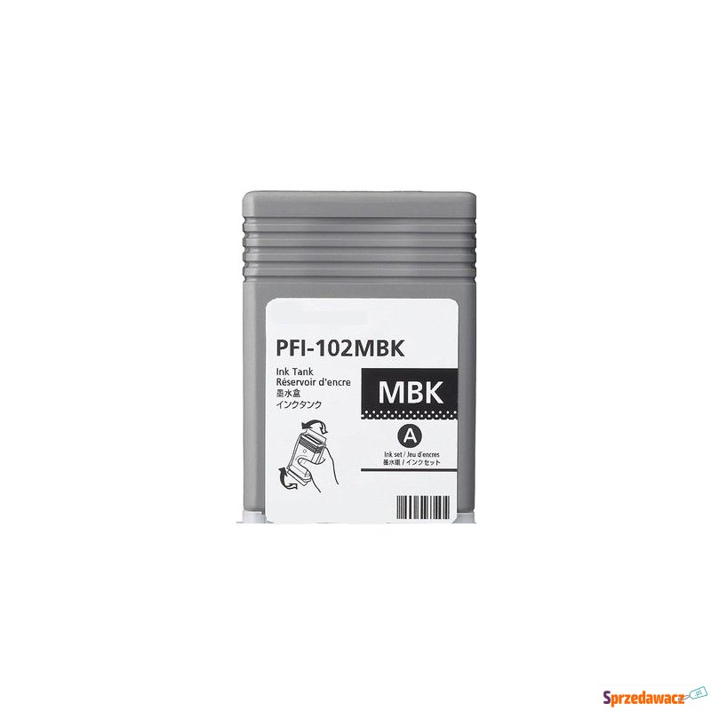 Tusz Zamiennik PFI-102MBK do Canon...