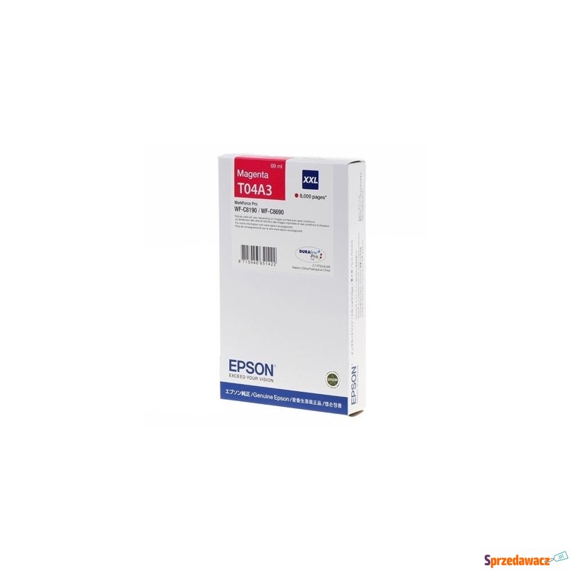 Tusz Oryginalny Epson T04A3 XXL...