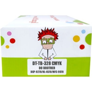 Tonery Zamienniki TN-328 CMYK do Brother (DT-TB-328/K) (komplet) - DARMOWA DOSTAWA w 24h