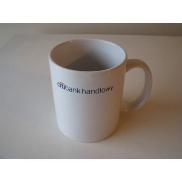 Kubek porcelanowy z napisem Citi Bank Handlowy