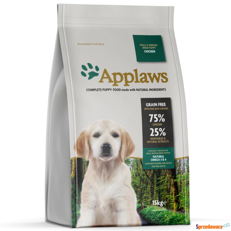 Applaws Puppy Small & Medium Breed, kurczak -... - Karmy dla psów - Toruń