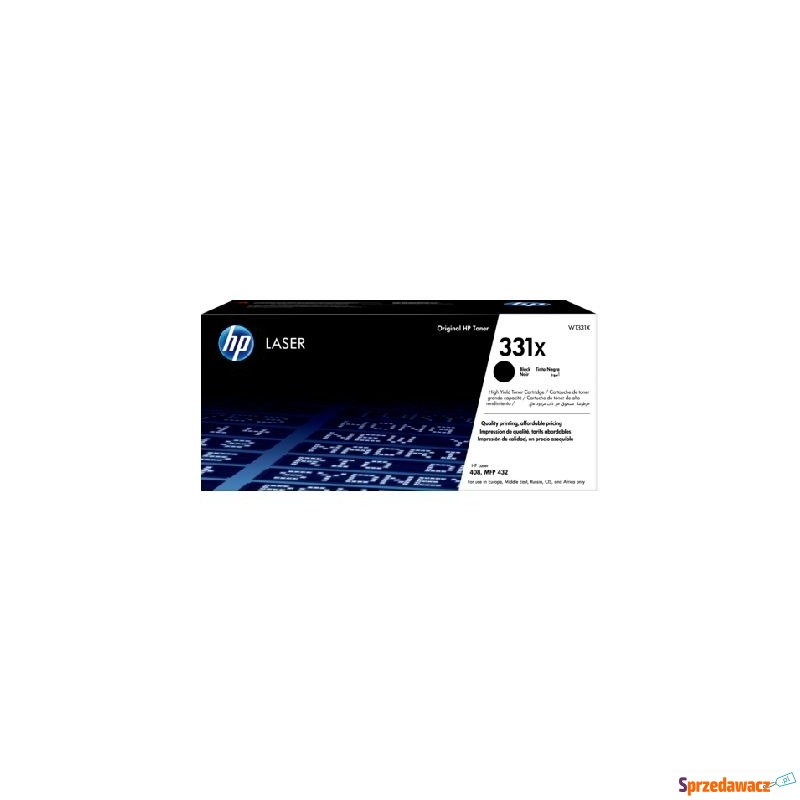 Toner Oryginalny HP 331X (W1331X) (Czarny) -... - Tusze, tonery - Nowy Sącz