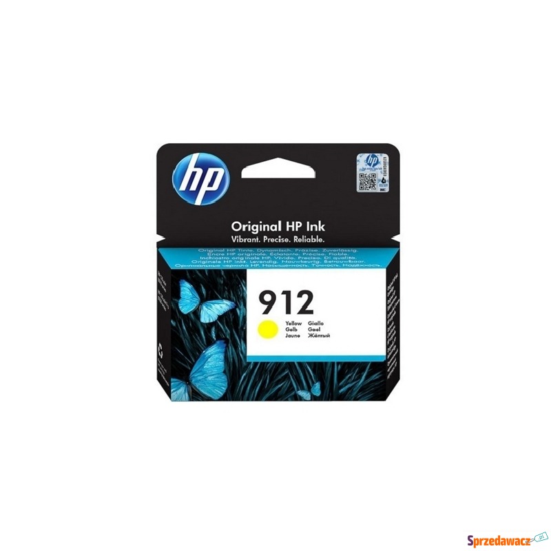 Tusz Oryginalny HP 912 (3YL79AE) (Żółty) - DA... - Tusze, tonery - Kielce