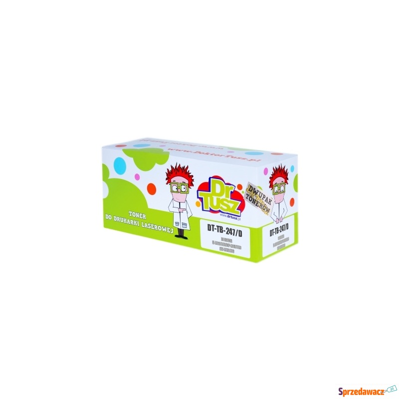 Tonery Zamienniki TN-247BK TWIN do Brother (T... - Tusze, tonery - Koszalin
