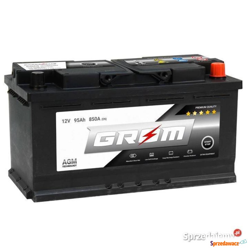 Akumulator 95Ah 850A grom agm...