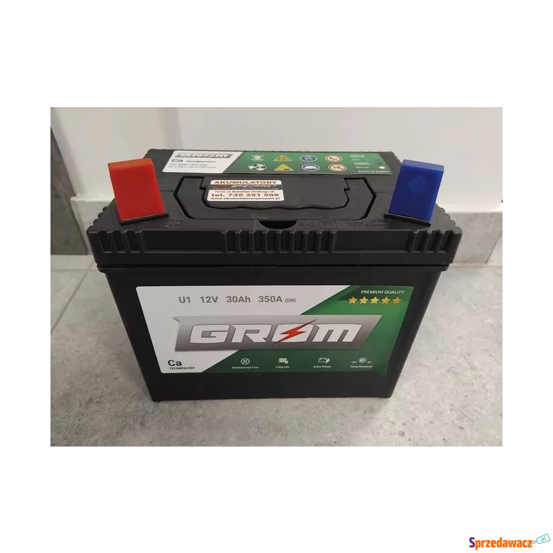 Akumulator 29Ah 350A Grom U1 12V...