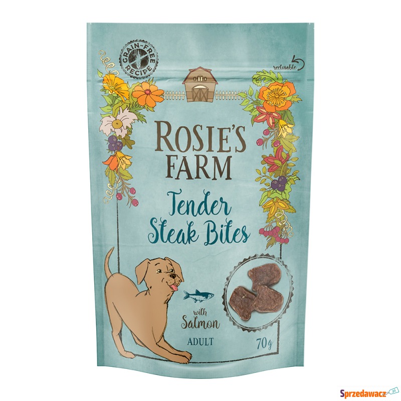 Rosie's Farm Snacks Adult "Tender Steak Bites",... - Przysmaki dla psów - Lublin