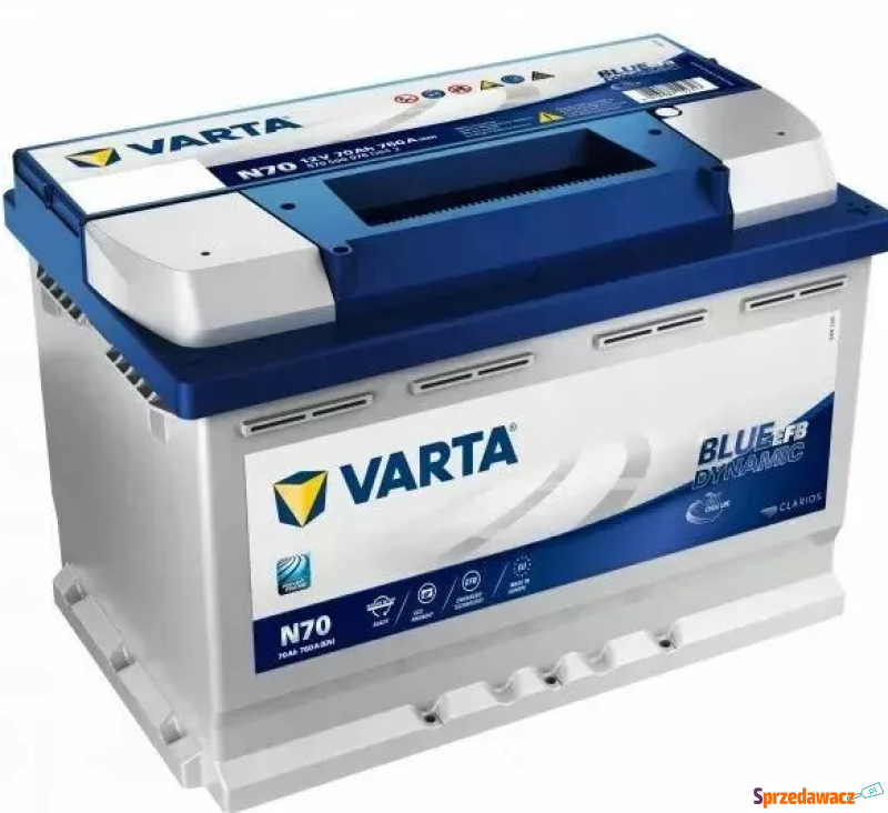 Akumulator 70Ah 760A N70 Varta...