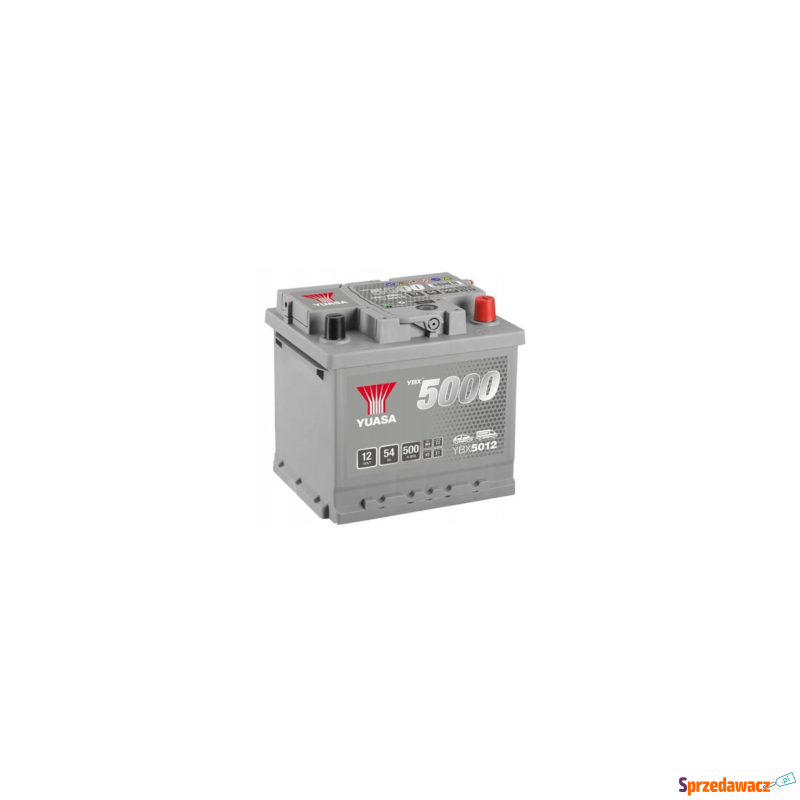 Akumulator 54Ah 500A Yuasa Silver 12V Prawy Plus - Akumulatory - Sieradz