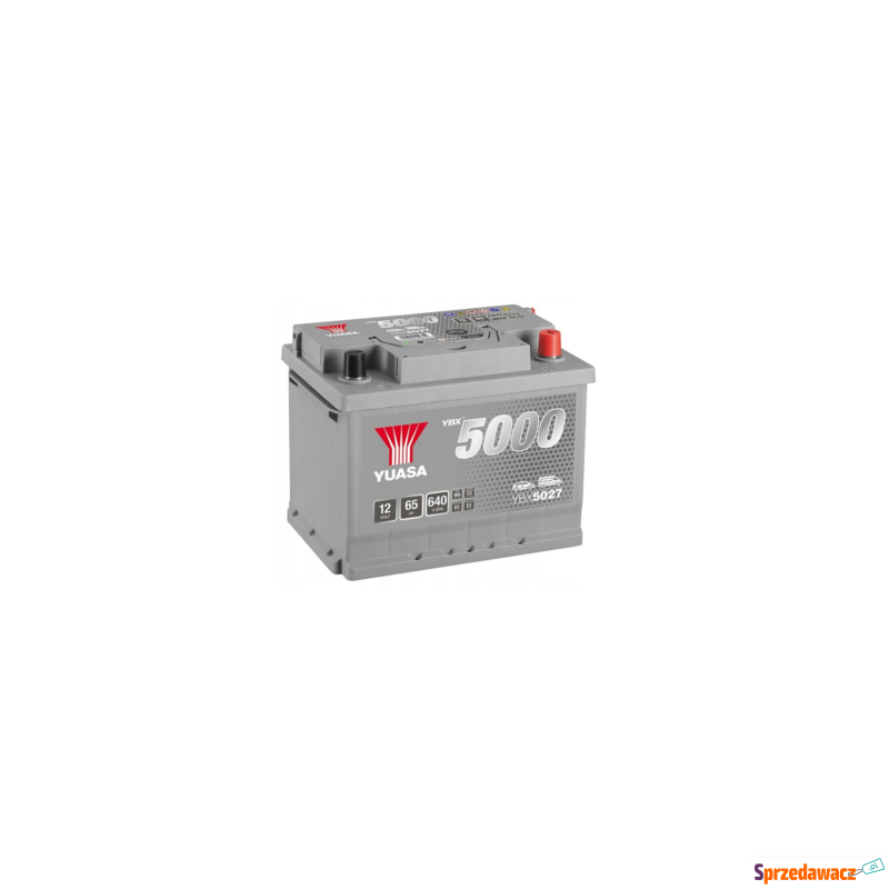 Akumulator 65Ah 640A Yuasa Silver 12V Prawy Plus - Akumulatory - Sieradz