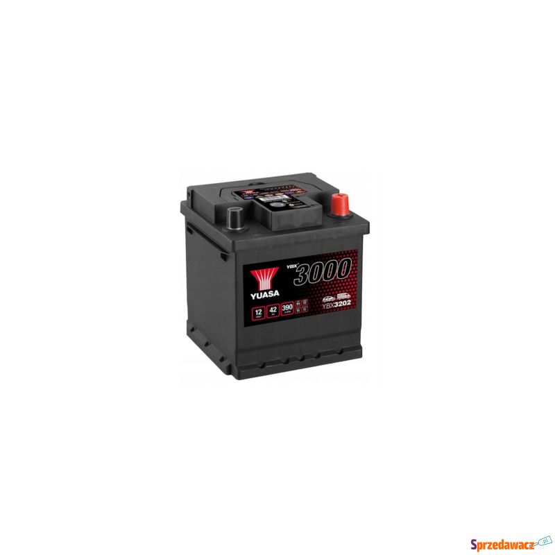 Akumulator 42Ah 390A Yuasa Standard 12V kostka... - Akumulatory - Sieradz