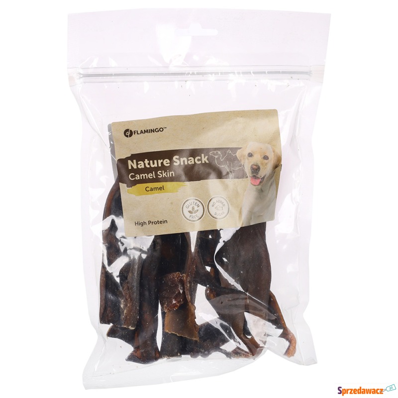 Flamingo Nature Snack, skóra wielbłąda - 200 g - Przysmaki dla psów - Gorzów Wielkopolski