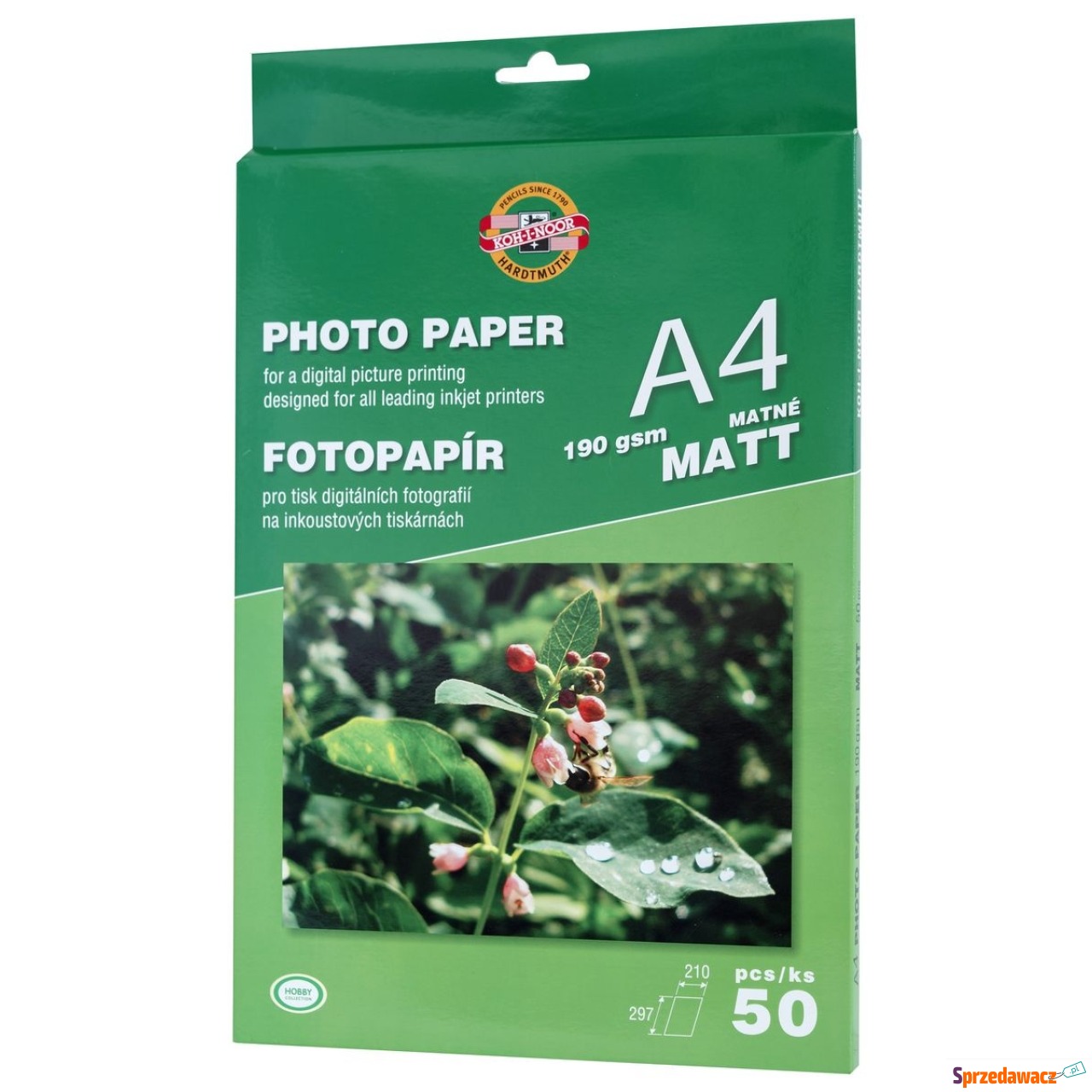 Papier photo A4 50 kartek 190g...