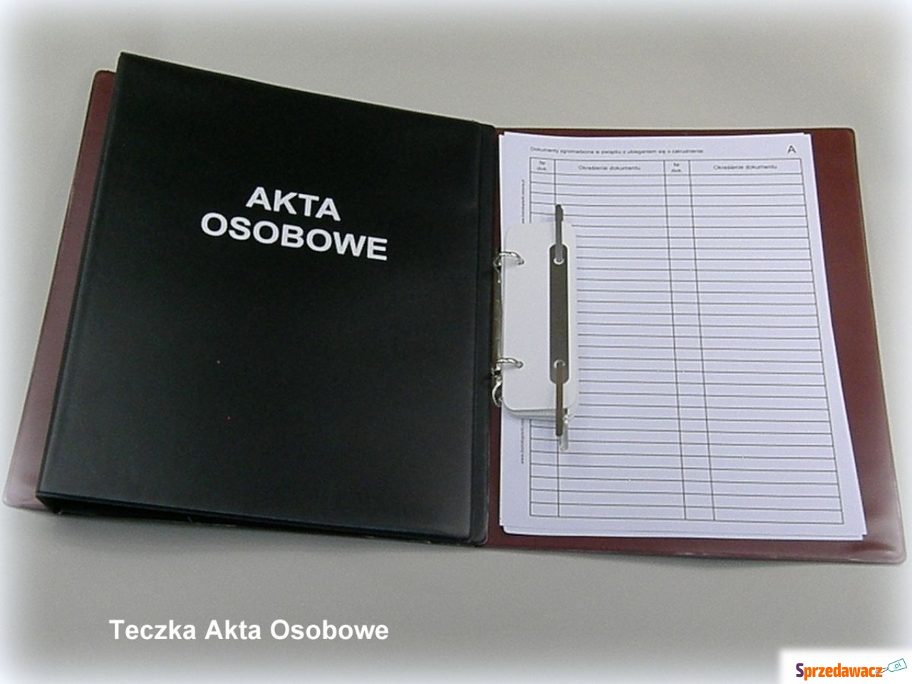 Teczka segregator do akt osobowych...