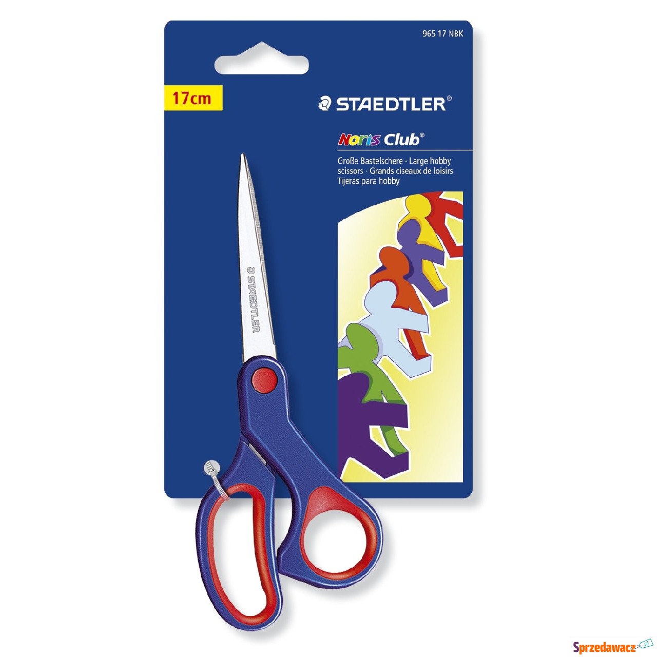 Nożyczki 17cm Staedtler Noris Club