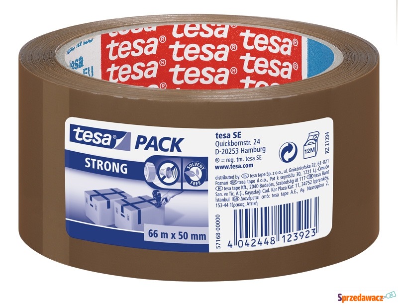 Taśma klejąca cicha Tesa 50mm 66m...