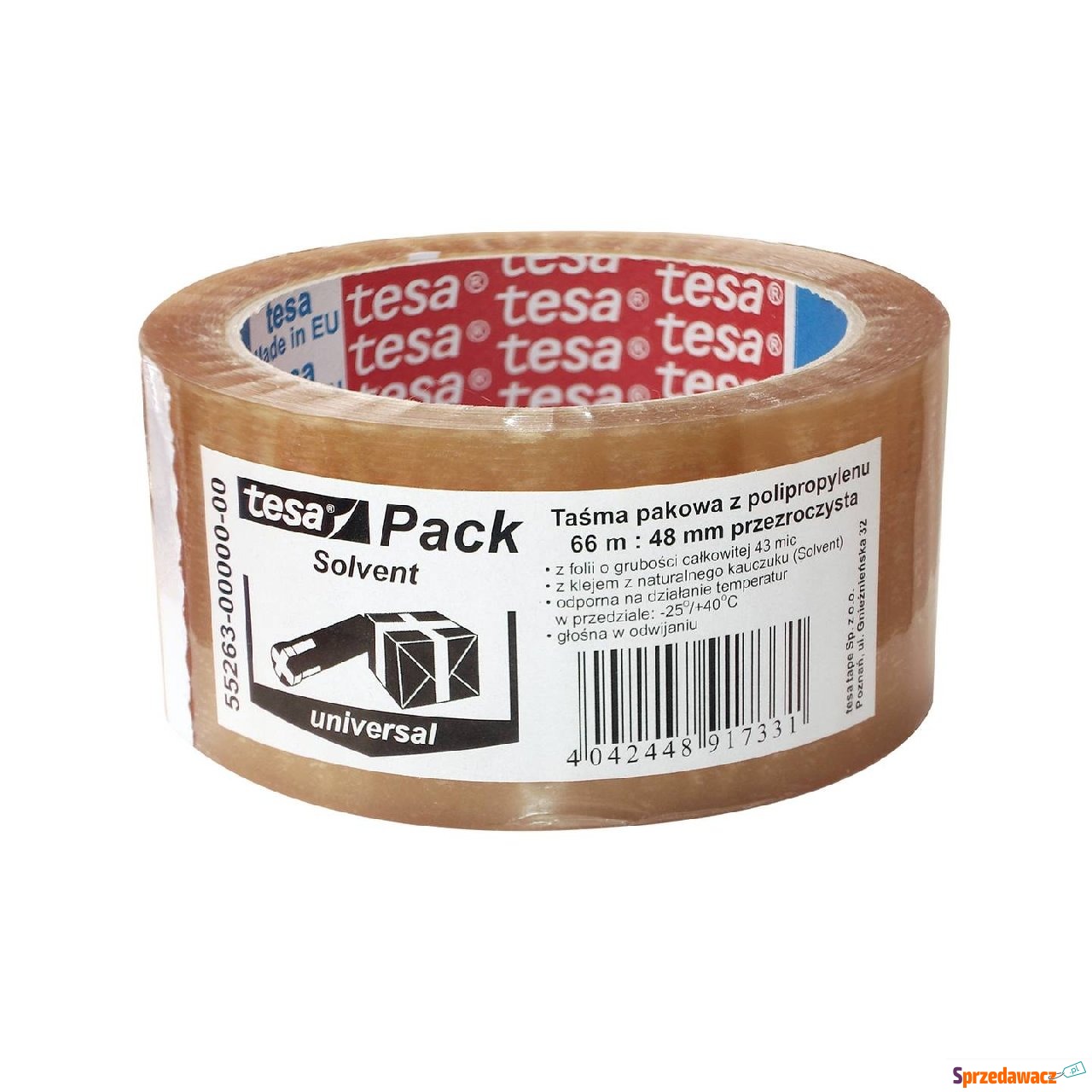 Taśma klejąca szeroka Tesa 48mm...