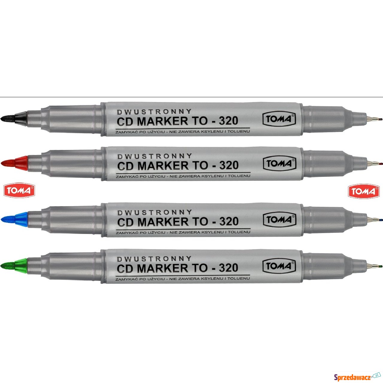 Marker CD dwustronny TO 320 Toma