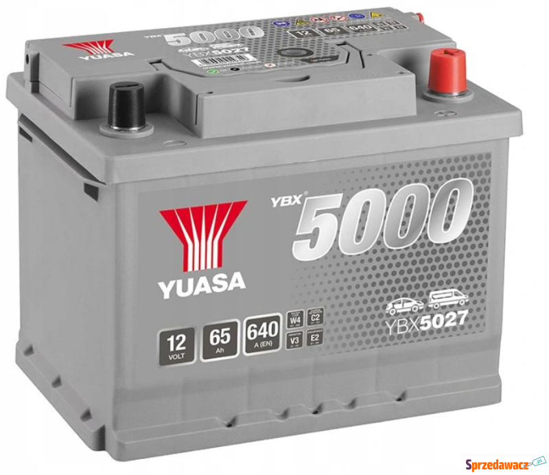 Akumulator Yuasa Silver 12V 65Ah...