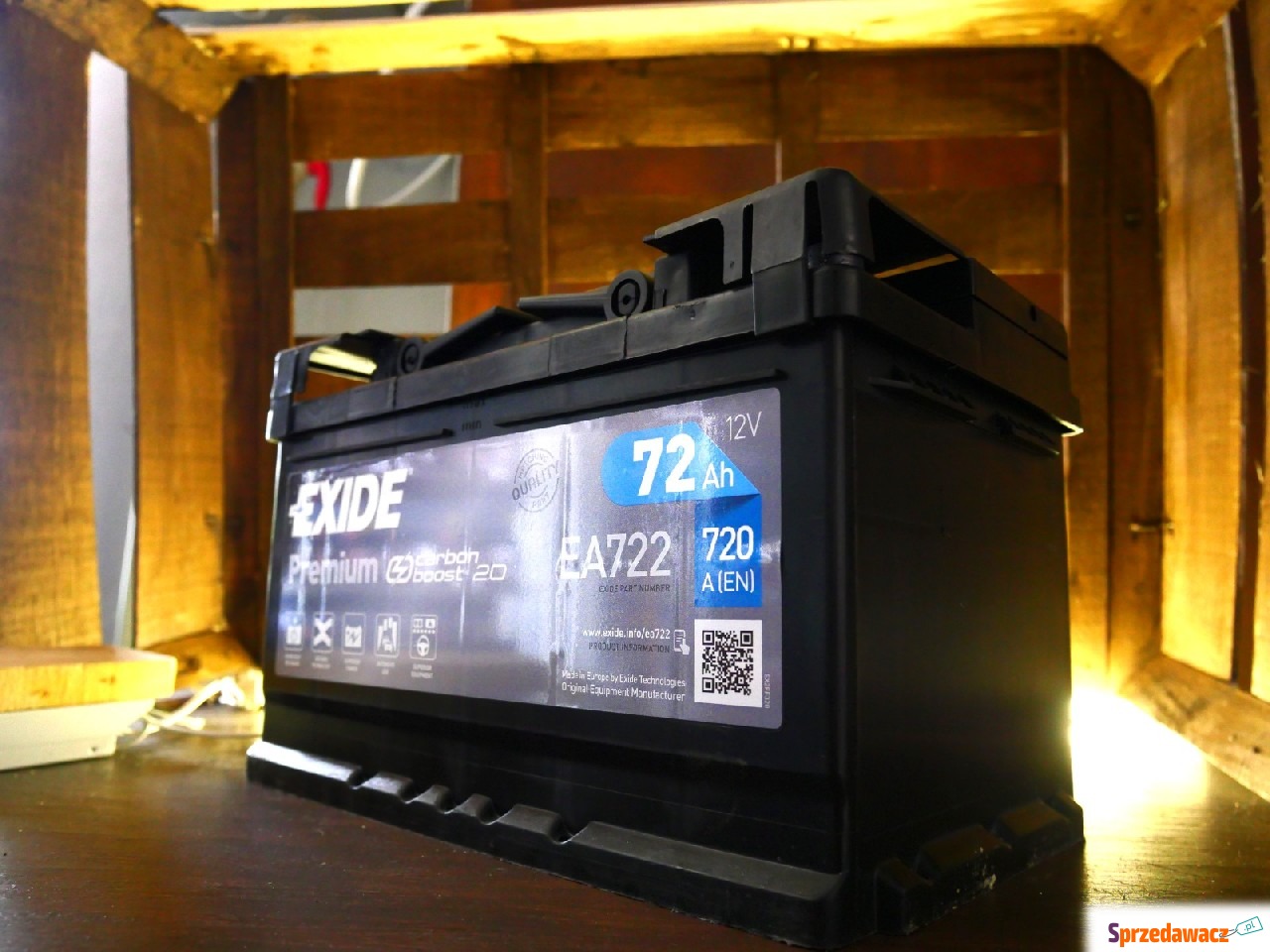 Akumulator Exide Premium 72Ah 720A...