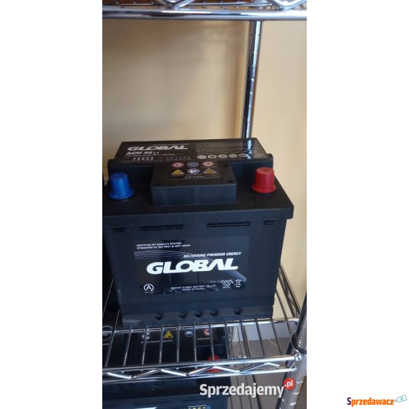Akumulator 50Ah 570A Global Agm