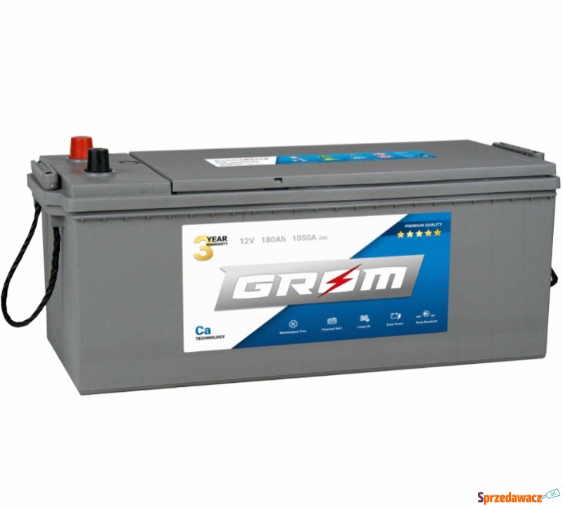 Akumulator Grom SHD Premium 180Ah...