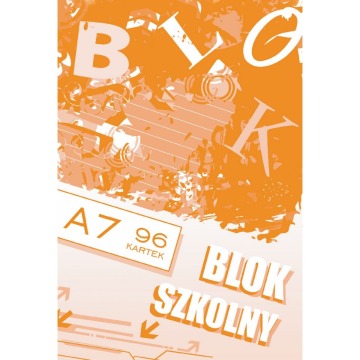 Blok biurowy A7 96 kartek
