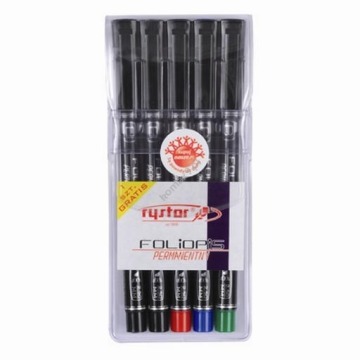 Foliopis do map Rystor 1,0mm 5 sztuk komplet