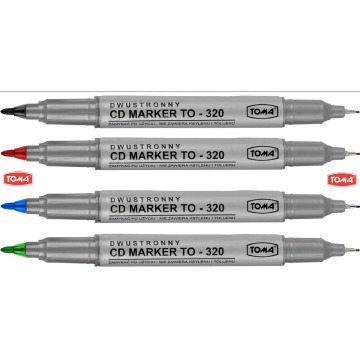 Marker CD dwustronny TO 320 Toma