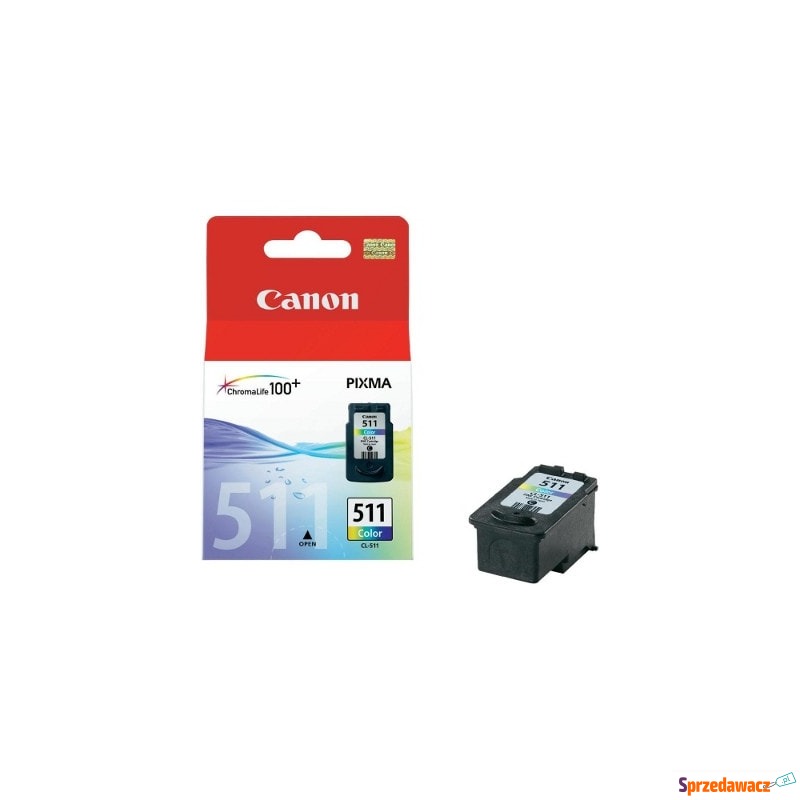 Tusz Oryginalny Canon CL-511 (2972B001) (Kolorowy)... - Tusze, tonery - Kołobrzeg