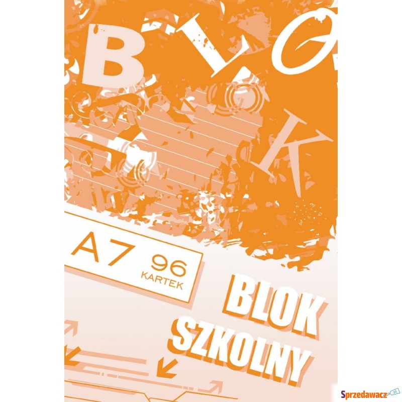 Blok biurowy A7 96 kartek - Notesy i zeszyty - Pruszcz Gdański