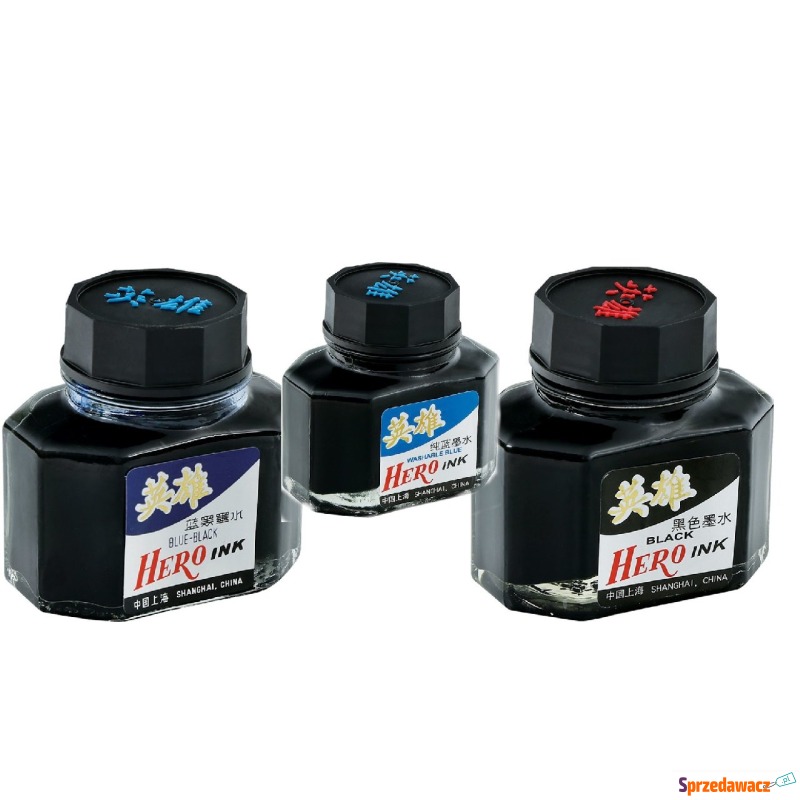 Atrament do piór wiecznych chiński 50ml hero - Eksluzywne pióra i d... - Szczecin