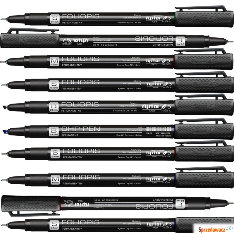 Foliopis ohp pen Rystor 1,0mm FM10 - Markery i foliopisy - Katowice