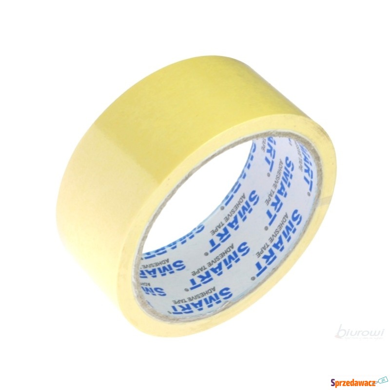 Taśma klejąca dwustronna cienka 38mm 25m Smart - Taśmy klejące - Mysłowice