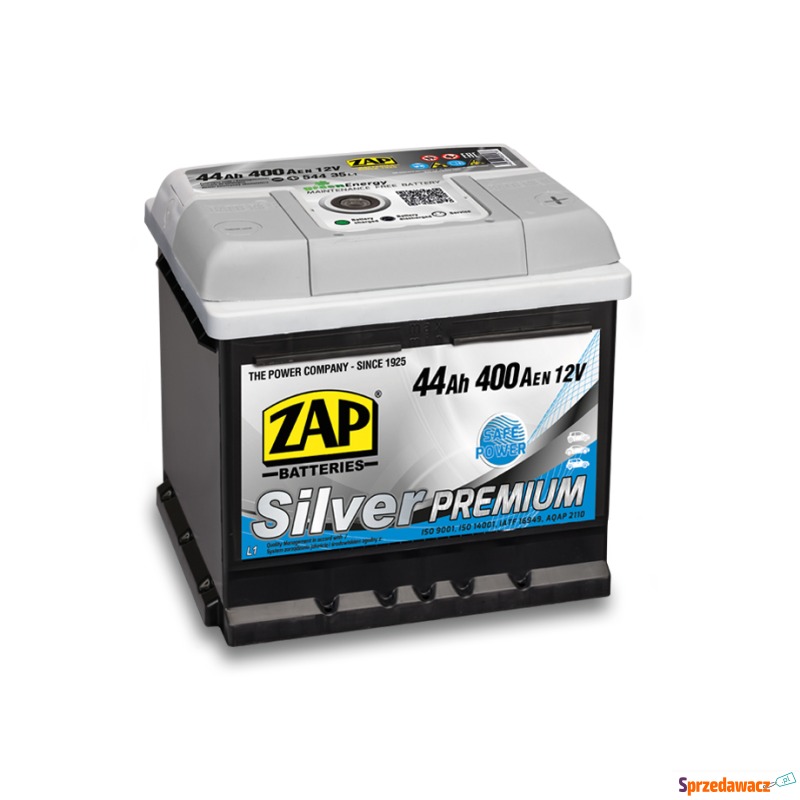 Akumulator 44Ah Zap Silver Premium 400A - Akumulatory - Kraków