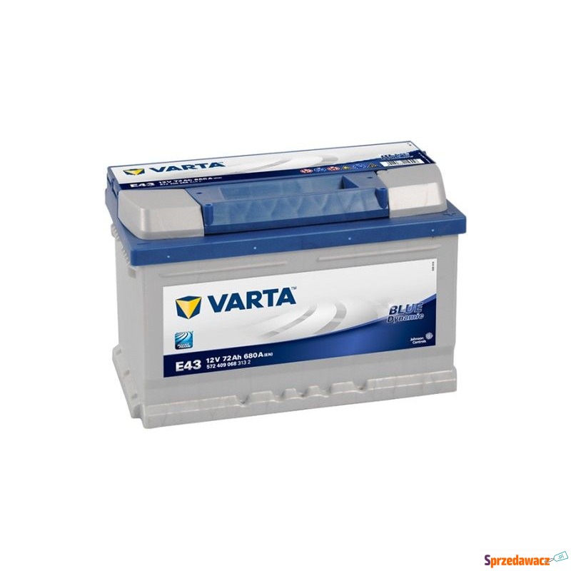 Akumulator Varta Blue Dynamic E43 72Ah 680A H... - Akumulatory - Białystok