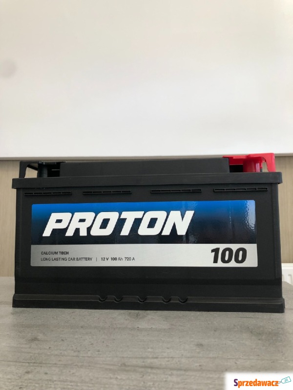 Akumulator 100Ah 720A Proton EN Prawy Plus - Akumulatory - Białystok