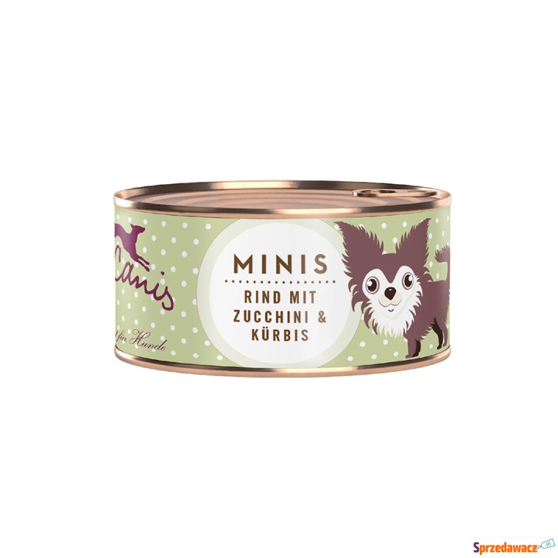 Terra Canis Mini, 18 x 100 g - Wołowina z cuk... - Karmy dla psów - Lubin