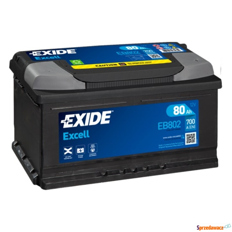 Akumulator Exide Excell 80Ah 700A...