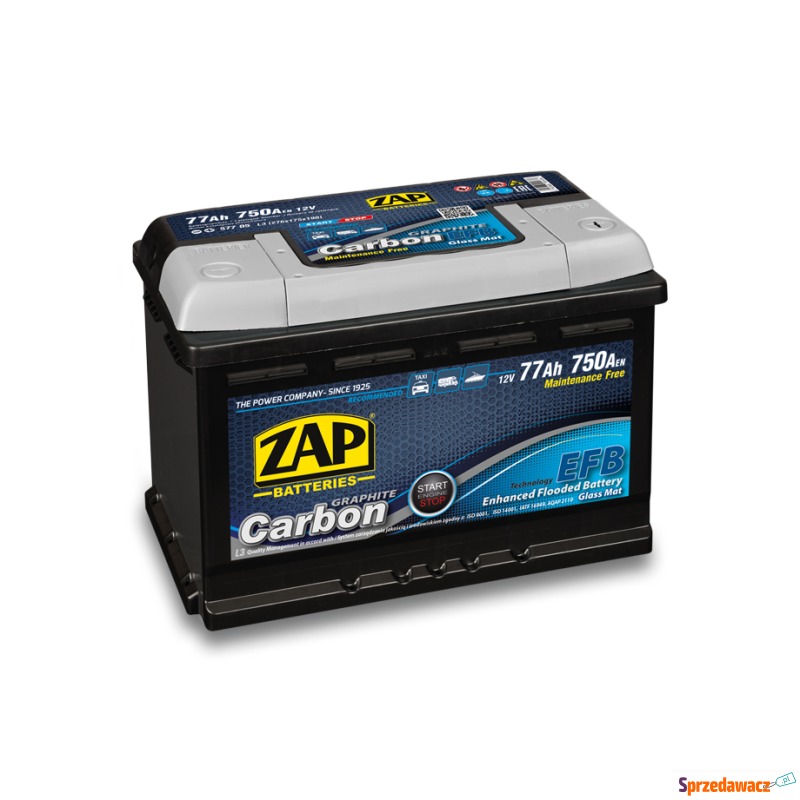 Akumulator 77Ah ZAP efb 750A
