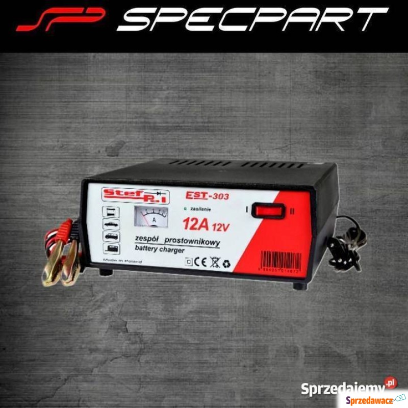 Prostownik stef-pol EST-303 12V/12A