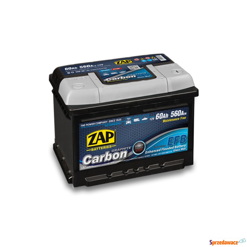 Akumulator 60Ah ZAP efb 560A