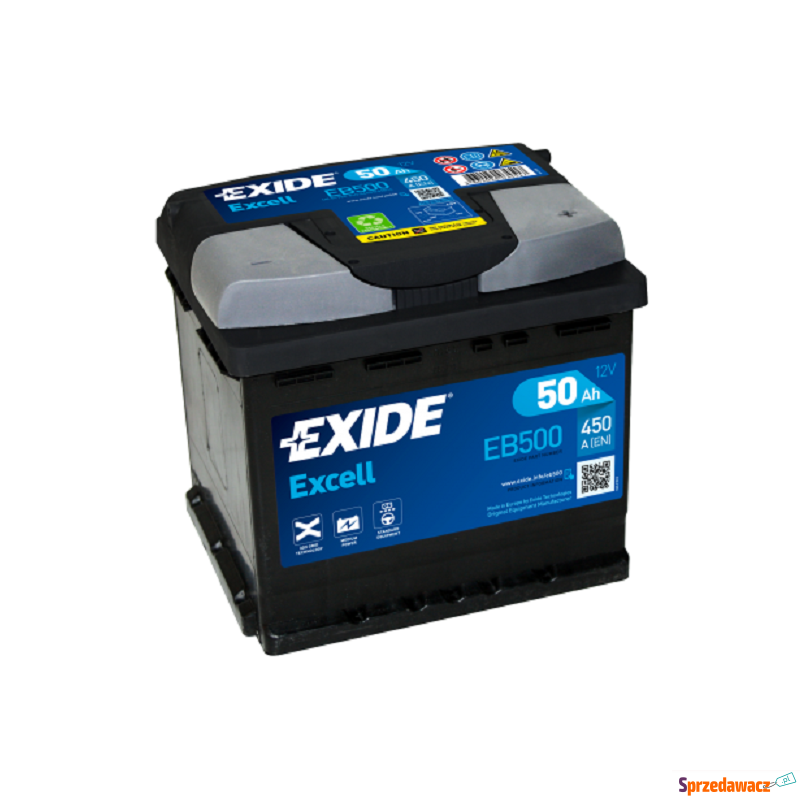 Akumulator 50Ah 450A EN  Exide...