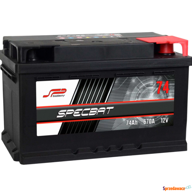 Akumulator  74Ah 670A EN Specbat...