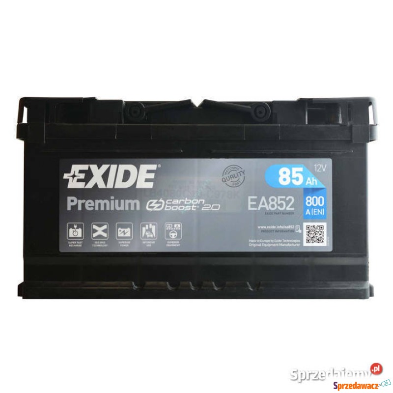 Akumulator 85Ah 800A Exide Premium