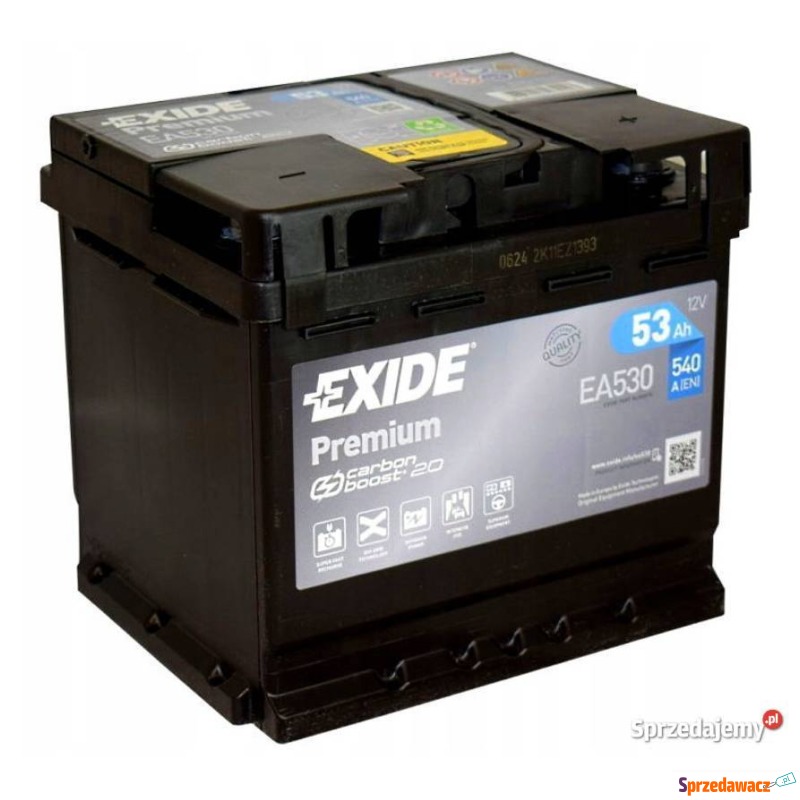 Akumulator 53Ah 540A Exide Premium...